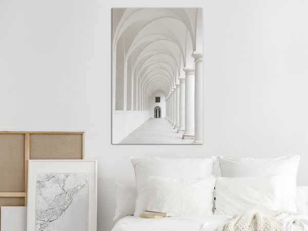 Kunstdruck auf Leinwand 'Colonnade Vertical'
