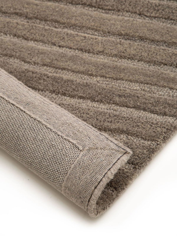 Design Wollteppich Yanis Beige/Hellbraun