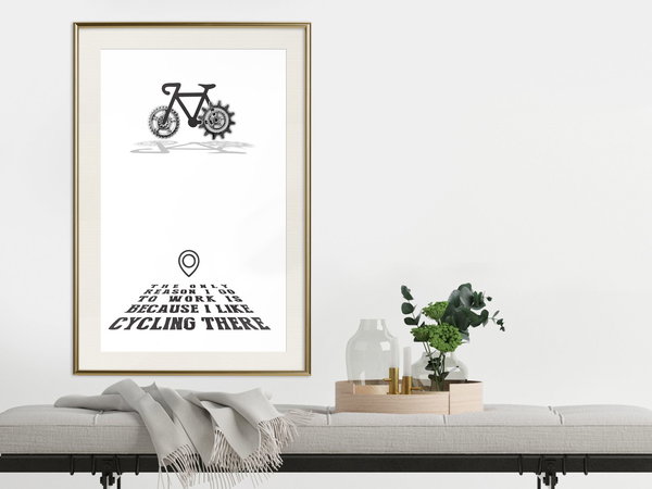 Poster 'I like Cycling'
