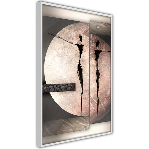 Poster 'Two Figures'