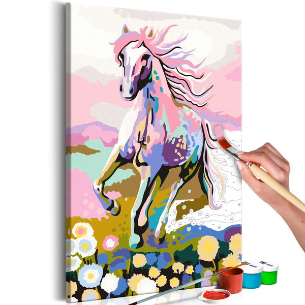 Painting by numbers adults 'Fairytale Horse'