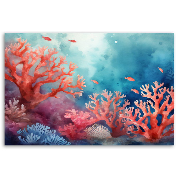 Kunstdruck auf Leinwand 'Ocean Echoes 6'