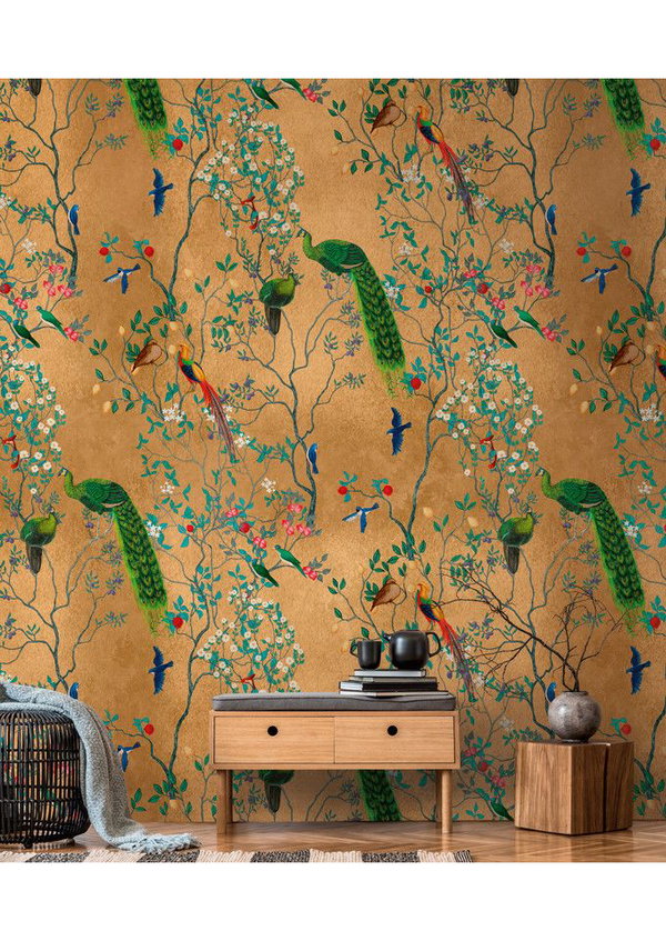 Tapete 'Leafy Trails' 159x280cm