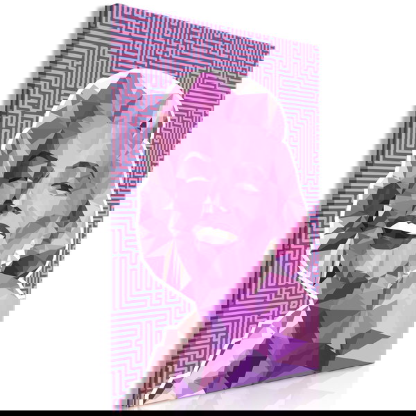 Kunstdruk op canvas 'Monroe Vertical'