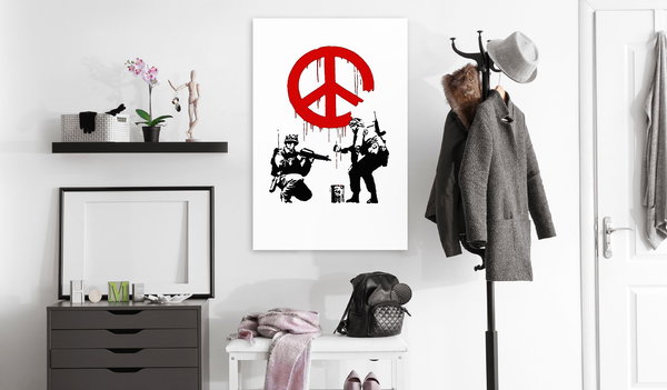 Kunstdruck auf Leinwand 'Cnd Soldiers Vertical'