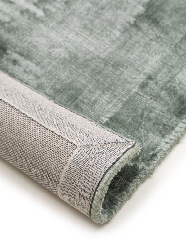 Tappeto fatto a mano 'Nela Light Green' 80x150cm