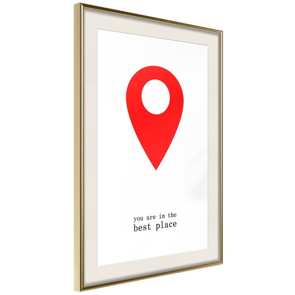 Poster 'You Are in the Best Place'