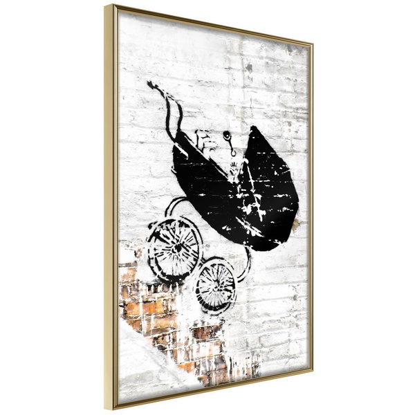 Poster 'Speeding Stroller'