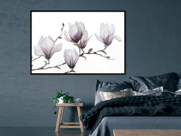 Poster 'Painted Magnolias'