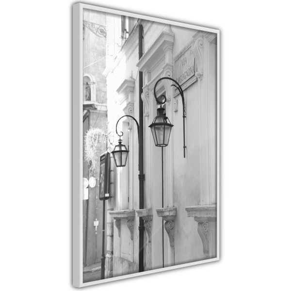 Poster 'Old Town's Charm'