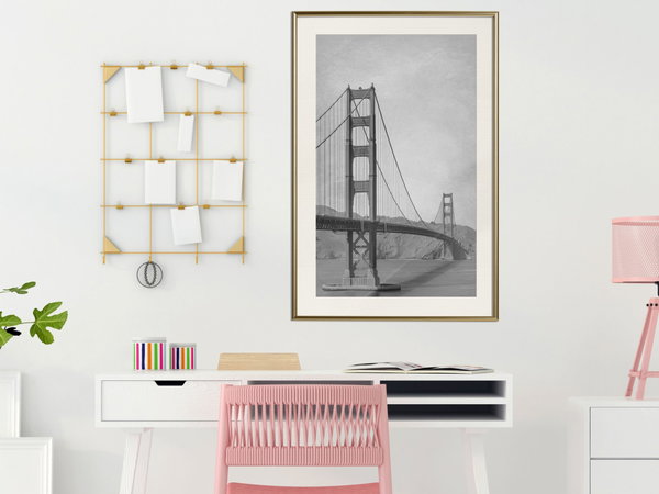 Poster 'Bridge in San Francisco II'