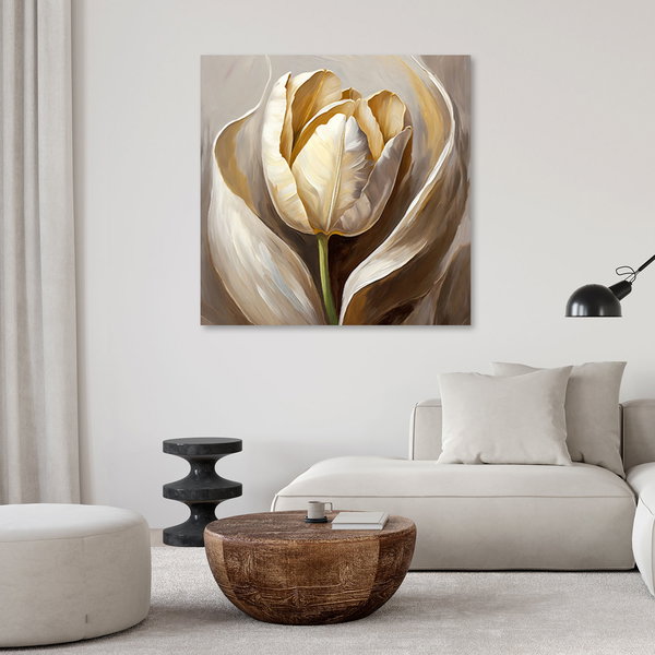 Kunstdruck auf Leinwand 'Blooming Embrace 1'