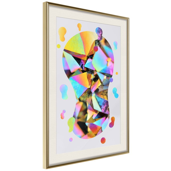 Poster 'Abstract Light Bulb'