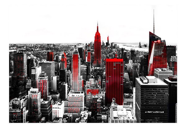 Selbstklebende Tapete 'Sin City'