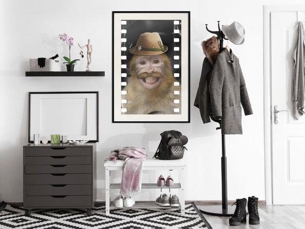 Poster 'Monkey In Hat'