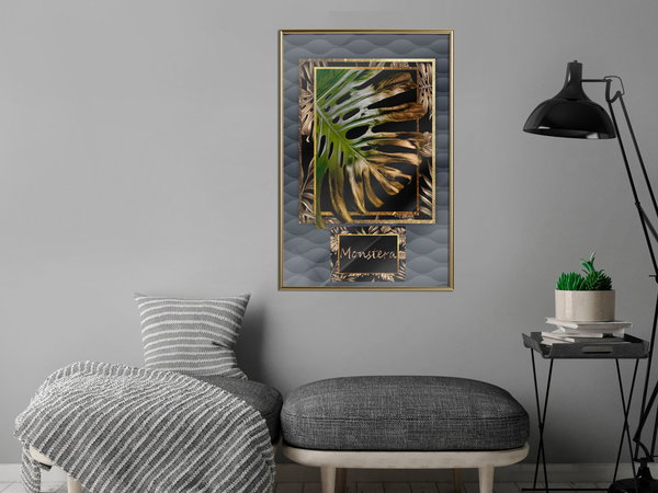 Poster 'Monstera in the Frame'