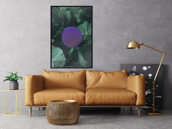 Poster 'In a Thicket of Leaves'