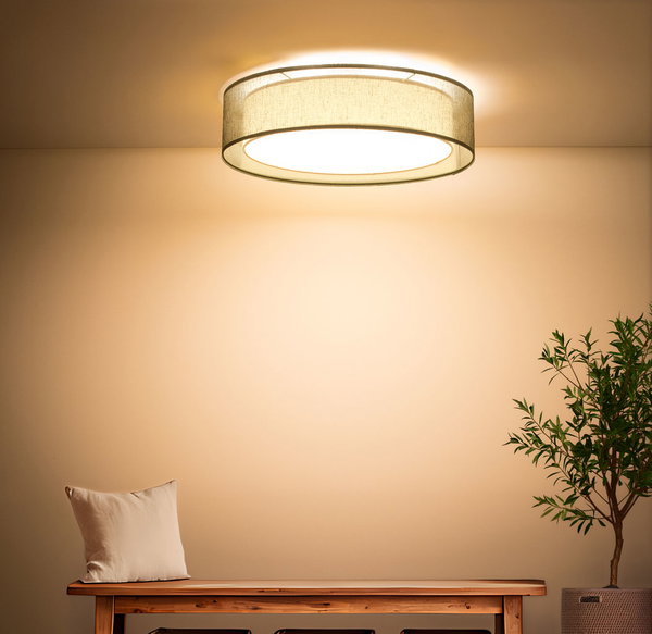 Suspension luminaire 'Puro Serene Lift 1'