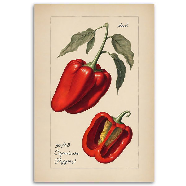 Kunstdruck auf Leinwand 'Pepper'