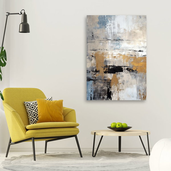 Kunstdruck auf Leinwand 'Textured Serenity 3'