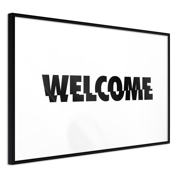 Plakat 'Welcome'