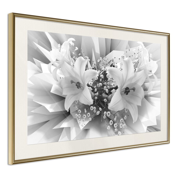 Poster 'Crystal Lillies'