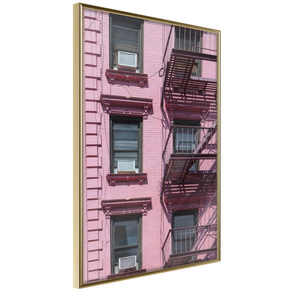 Plakat 'Pink Facade'