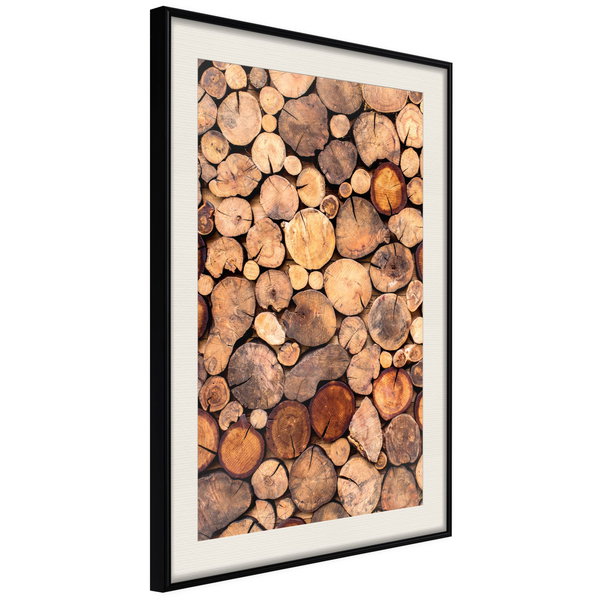 Poster 'Log Pile'