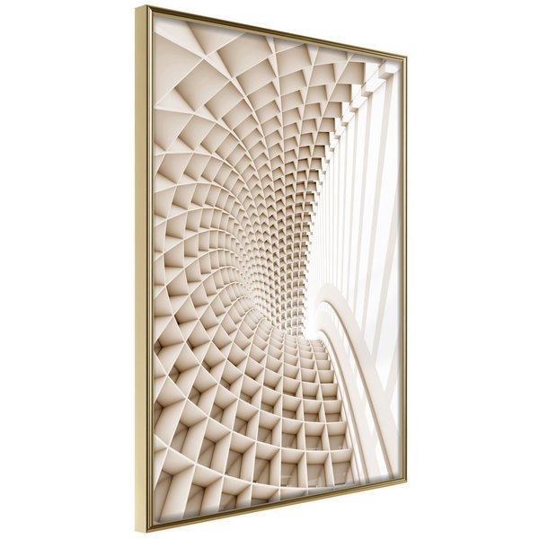 Poster 'Curved Library'