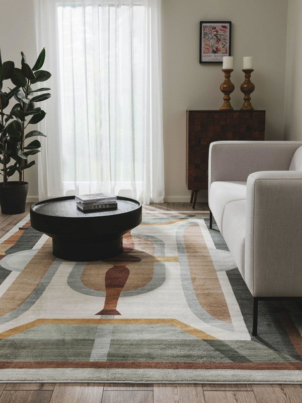 Design rug 'Mara Multicolour' 80x150cm