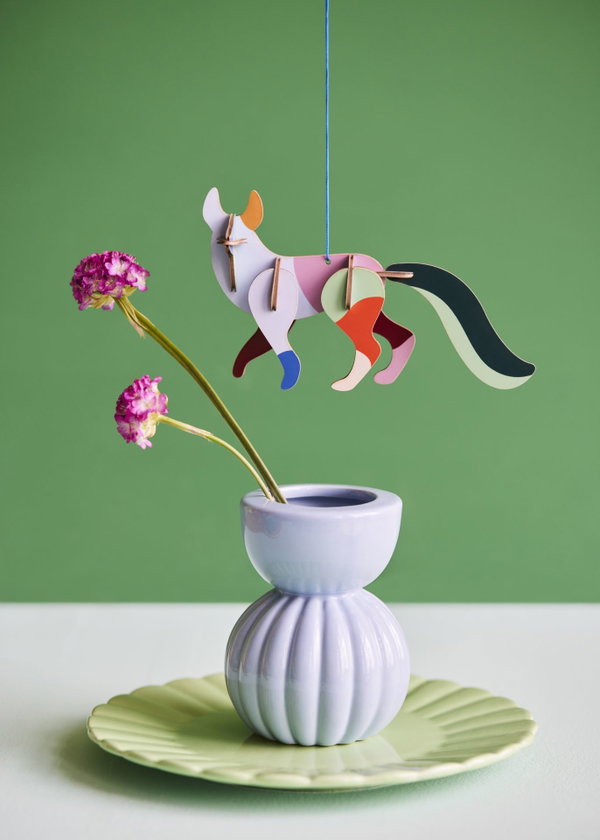 Décoration suspendue 'Colorful Fox Decor'
