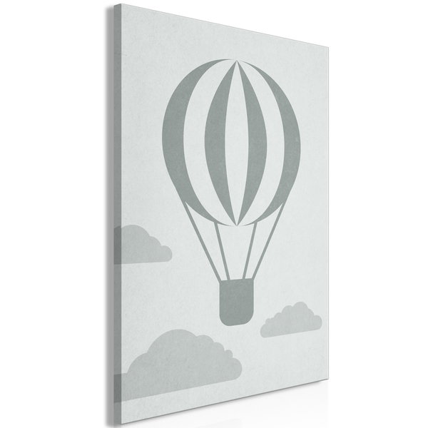 Impression sur toile 'Balloon Travel Vertical'