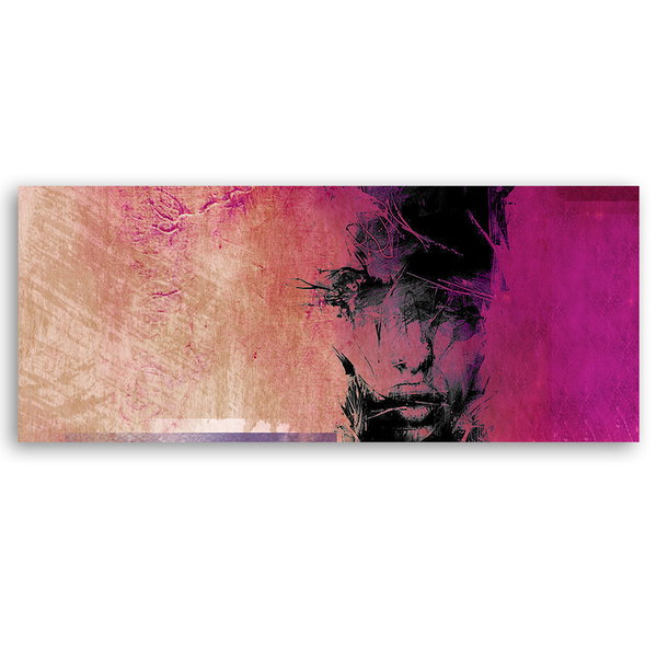 Kunstdruck auf Leinwand 'Echoes of Expression'
