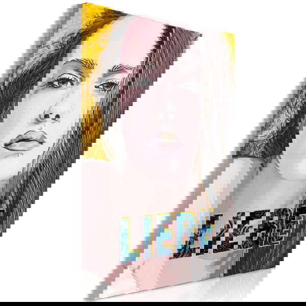 Kunstdruk op canvas 'Love Vertical'