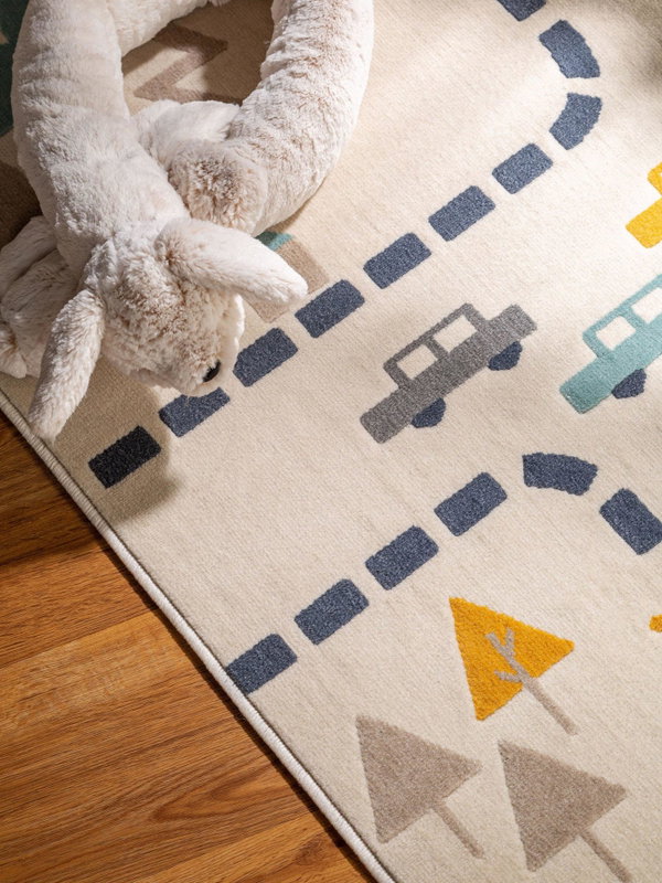 Design Kinderteppich Juno Beige V
