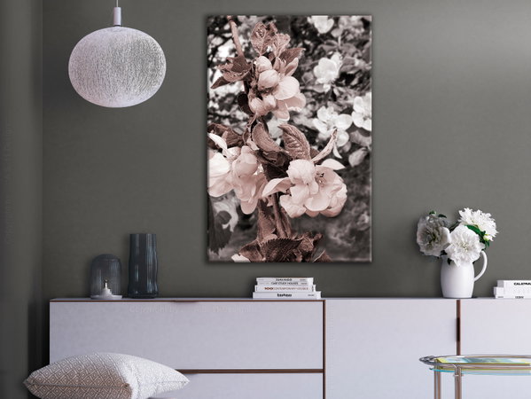 Kunstdruck auf Leinwand 'Balance in Nature Vertical'