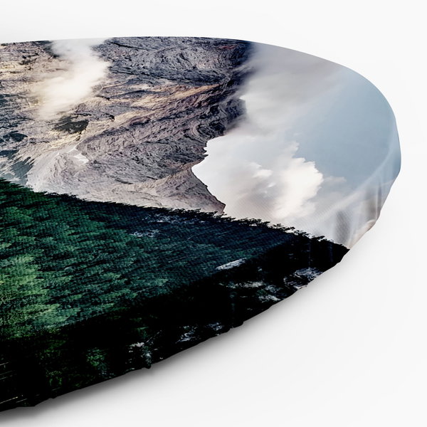 Rundes Bild 'Lakehouse Calm'