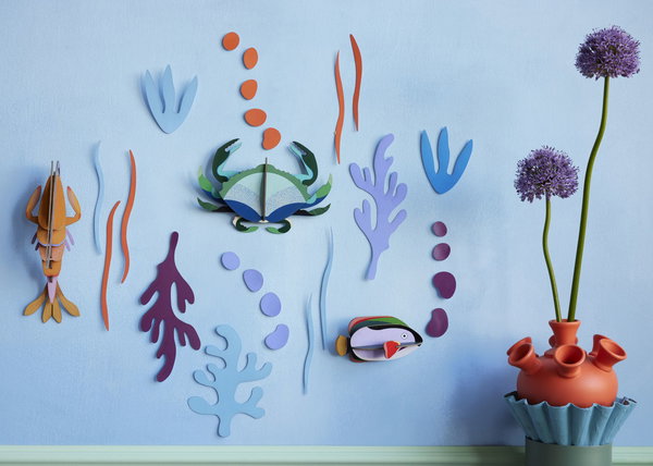 Wanddeko Papier 'Unterwasser-Wunder'