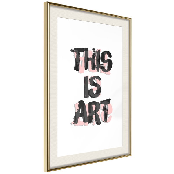 Poster 'This Is Art'