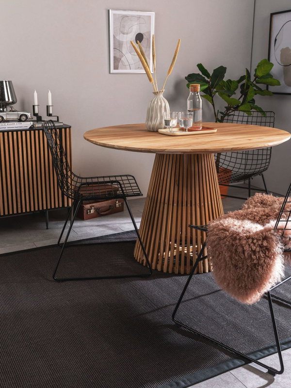 Design Sisal Sana Schwarz