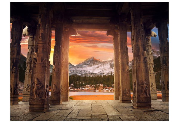 Tapete 'Trail of rocky temples'