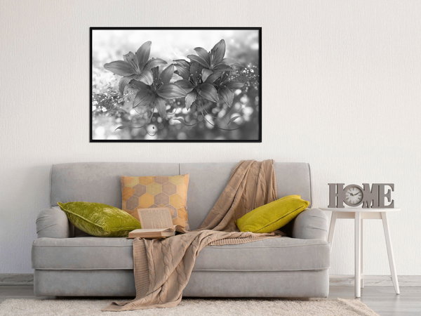 Poster 'Dark Lillies'