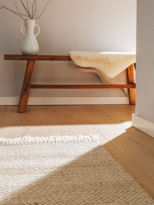 Design Wollteppich Lars Beige