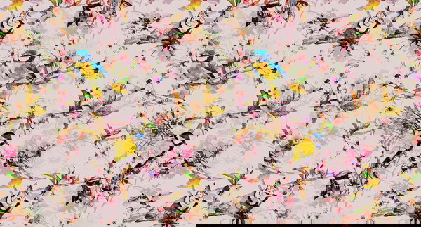 Behang 'Songbirds 2' 500x270cm