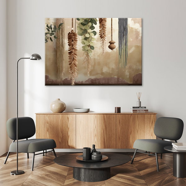 Kunstdruck auf Leinwand 'Rustic Serenity'