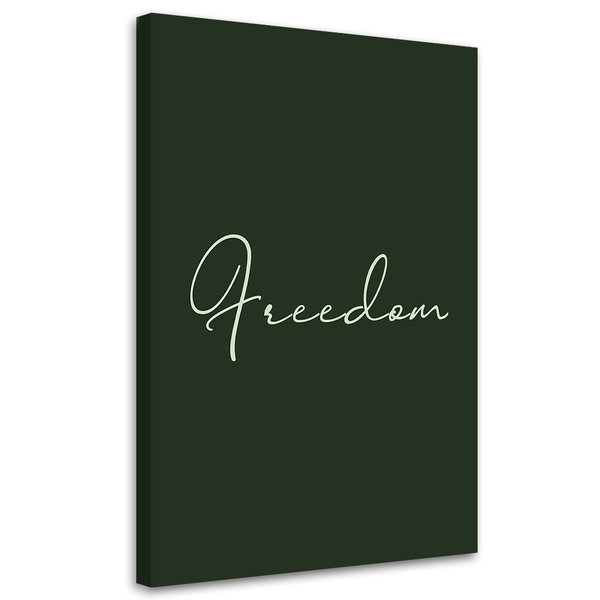 Kunstdruck auf Leinwand 'Freedom'