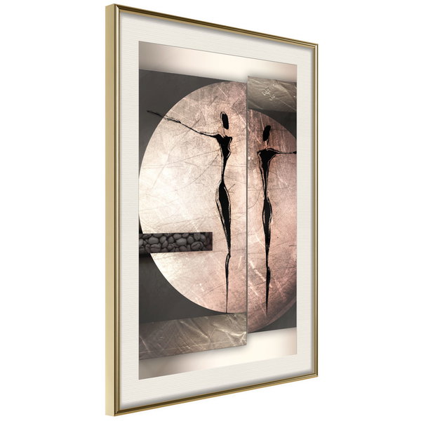 Poster 'Two Figures'