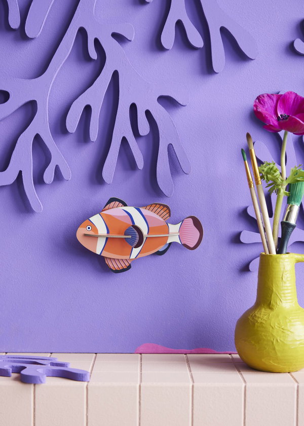 Wanddeko Papier 'Clownfish'