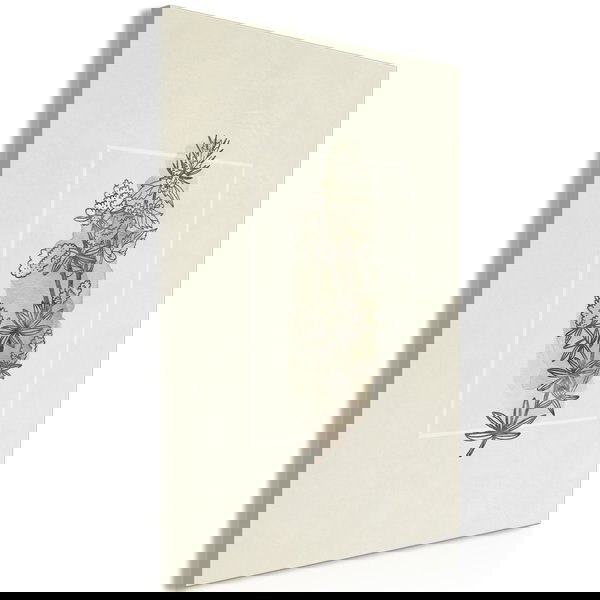 Impression sur toile 'Field Sketch Vertical'