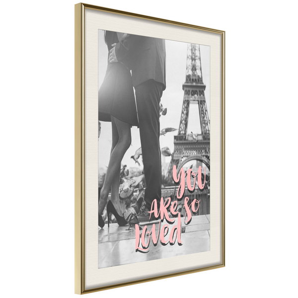 Poster 'Love in Paris'